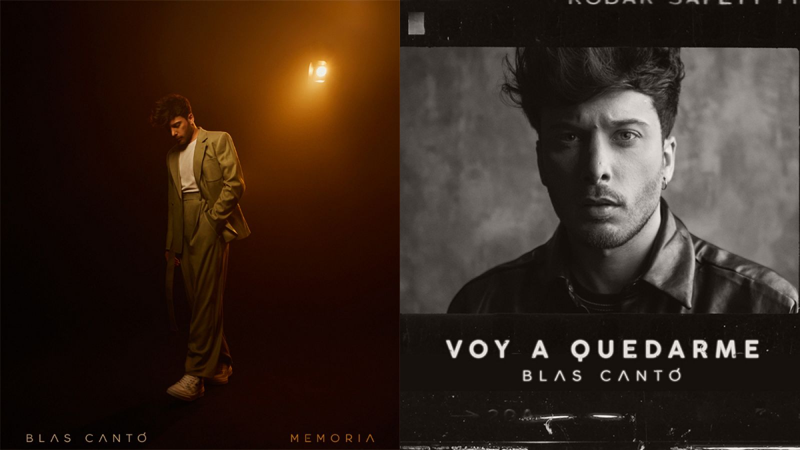 "Memoria" y "Voy a quedarme" son las canciones de Blas Cantó para Eurovisión 2021