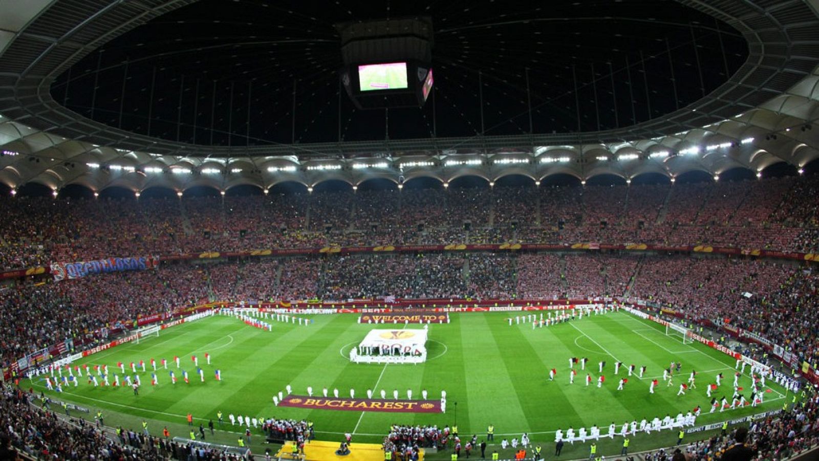 Imagen de archivo del Estadio Nacional de Bucarest en la Final de la Europa League 2011/2012.