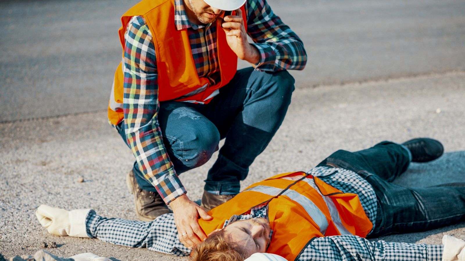 Recreación de un accidente laboral