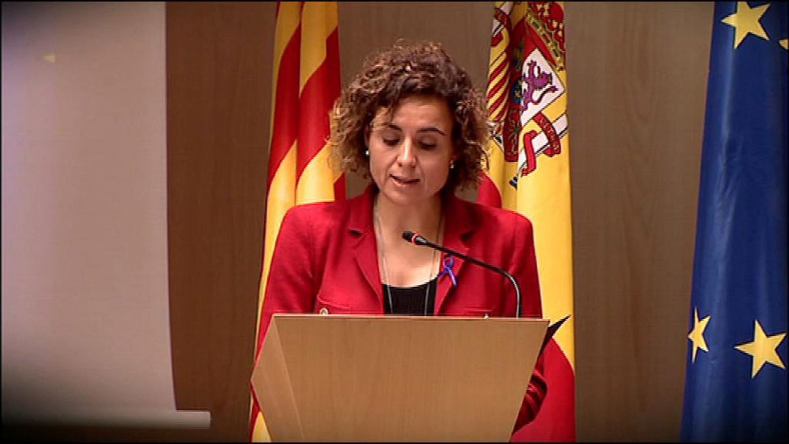 La presidenta de la Comisión de Peticiones, Dolors Montserrat (PP), en una imagen de archivo.