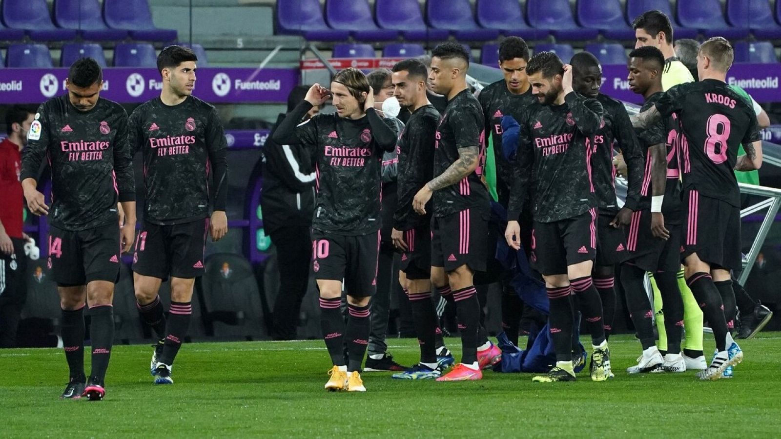 El once titular del Madrid en Valladolid se perfila de nuevo en Bérgamo ante el Atalanta.