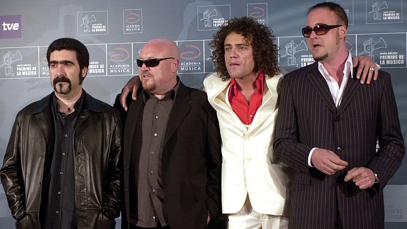 Juan Manuel Otero 'Oti', Pascual Saura, Carlos Tarque y Ricardo Ruipérez: formación de M-Clan en 2002.