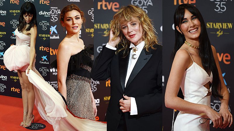 Los mejores looks de la alfombra roja de los Goya 2021 en RTVE