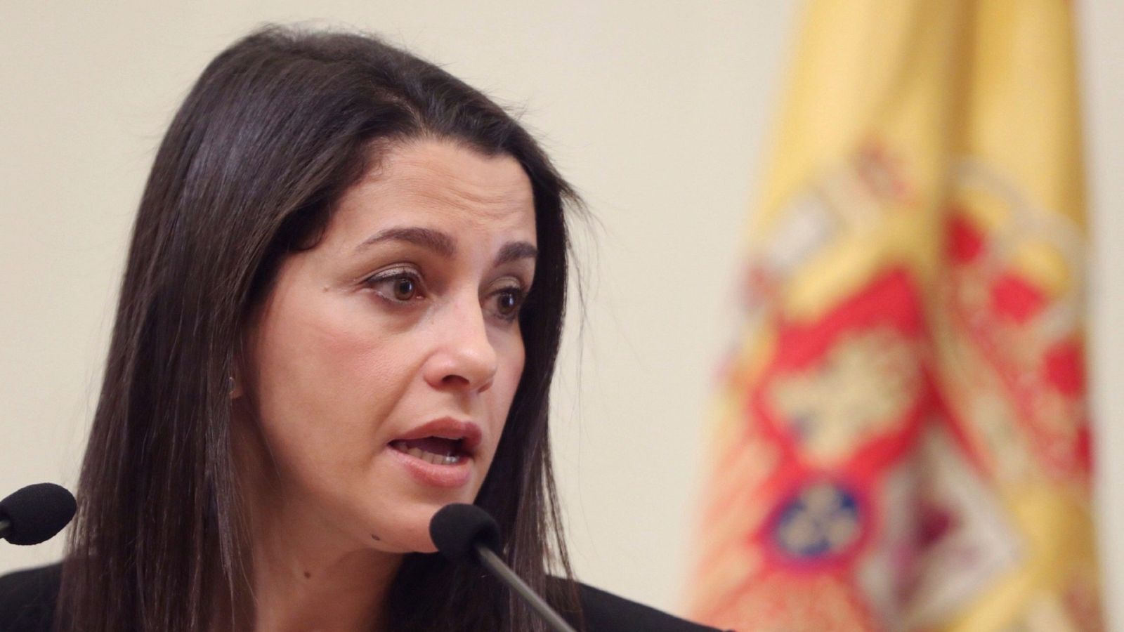 La presidenta de Ciudadanos, Inés Arrimadas