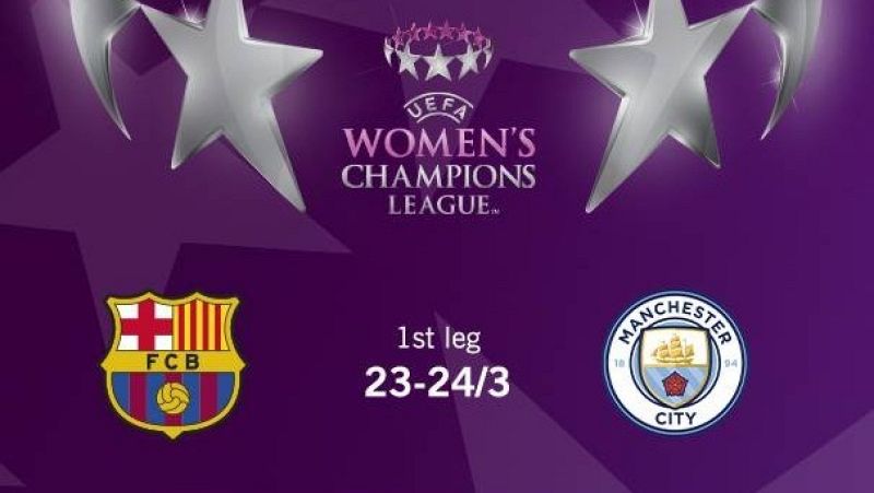 Barcelona y City se medirán en cuartos de la Champions femenina.