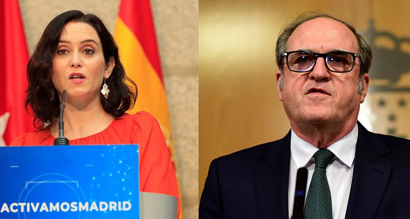 Isabel Díaz Ayuso y Ángel Gabilondo