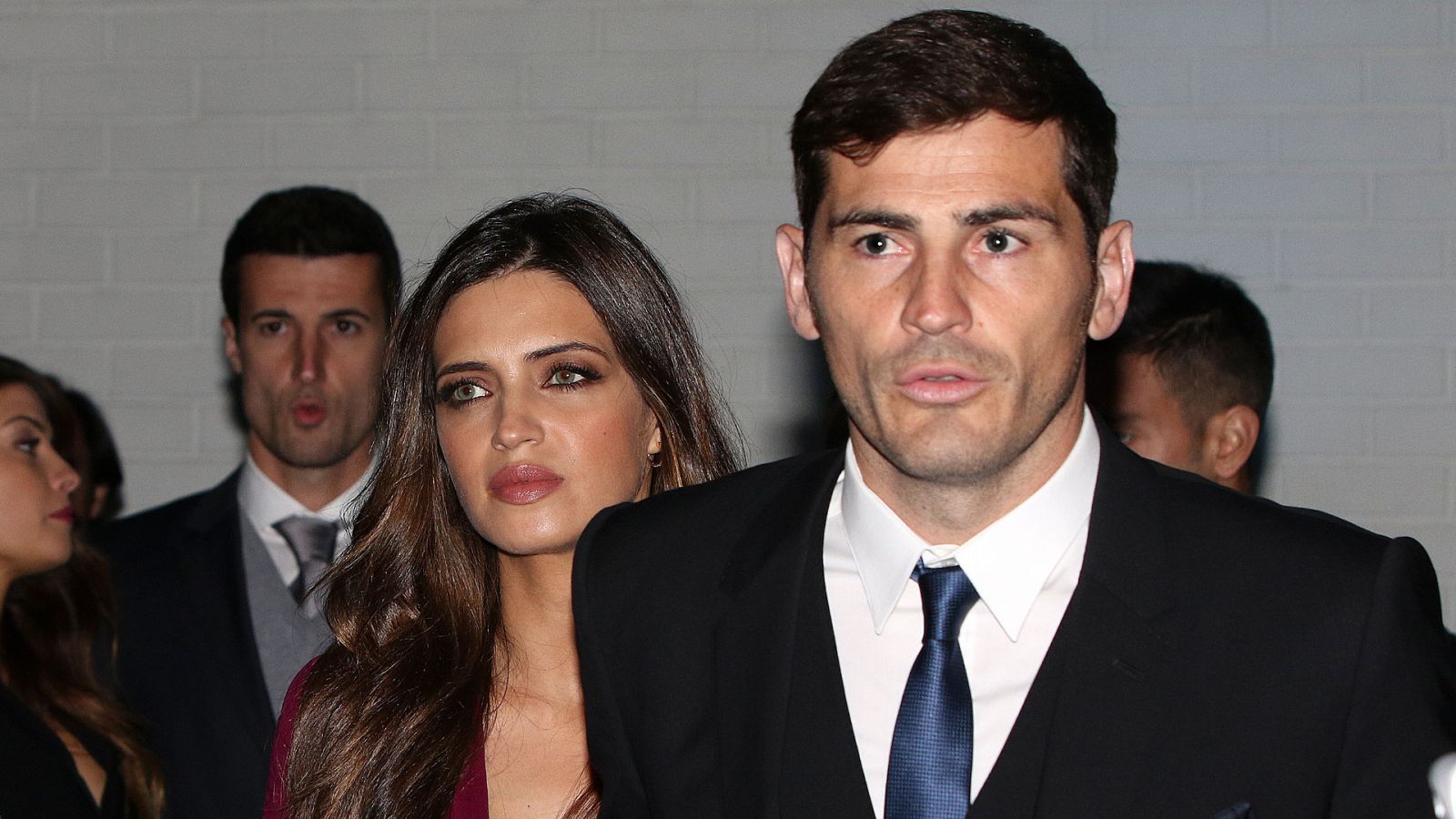 Sara Carbondero e Iker Casillas durante un evento