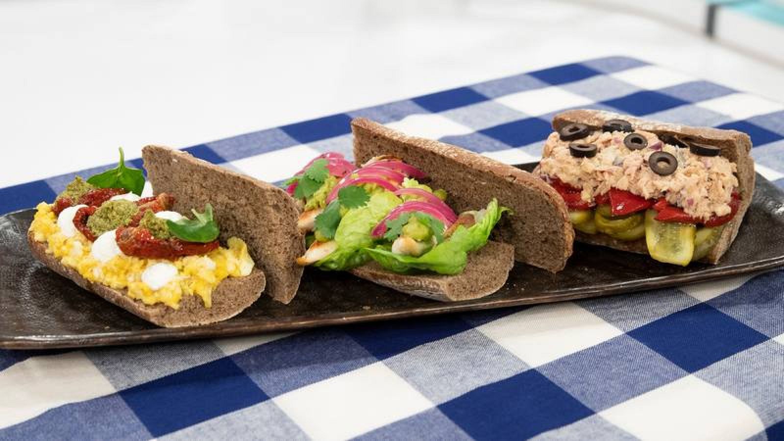 Receta de bocadillos saludables