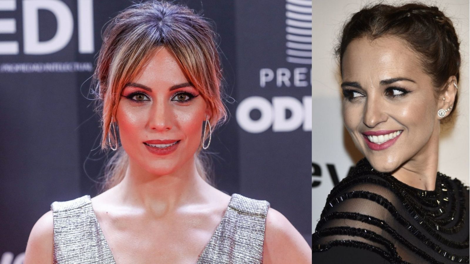  La cantante Edurne y la actriz Paula Echevarría