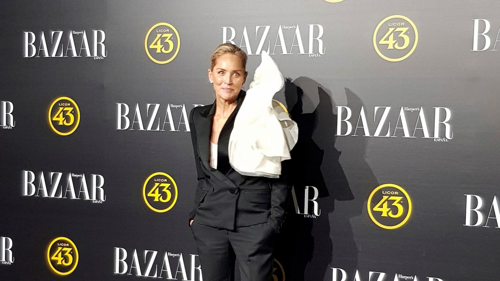 Sharon Stone acude a recoger un premio a su trayectoria en una imagen de archivo