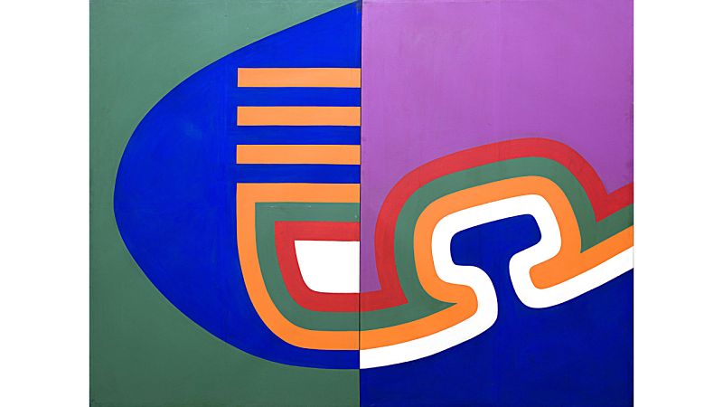 "Composición", 1967. Mohamed Chabâa. (Colección Société Générale de Maroc).
