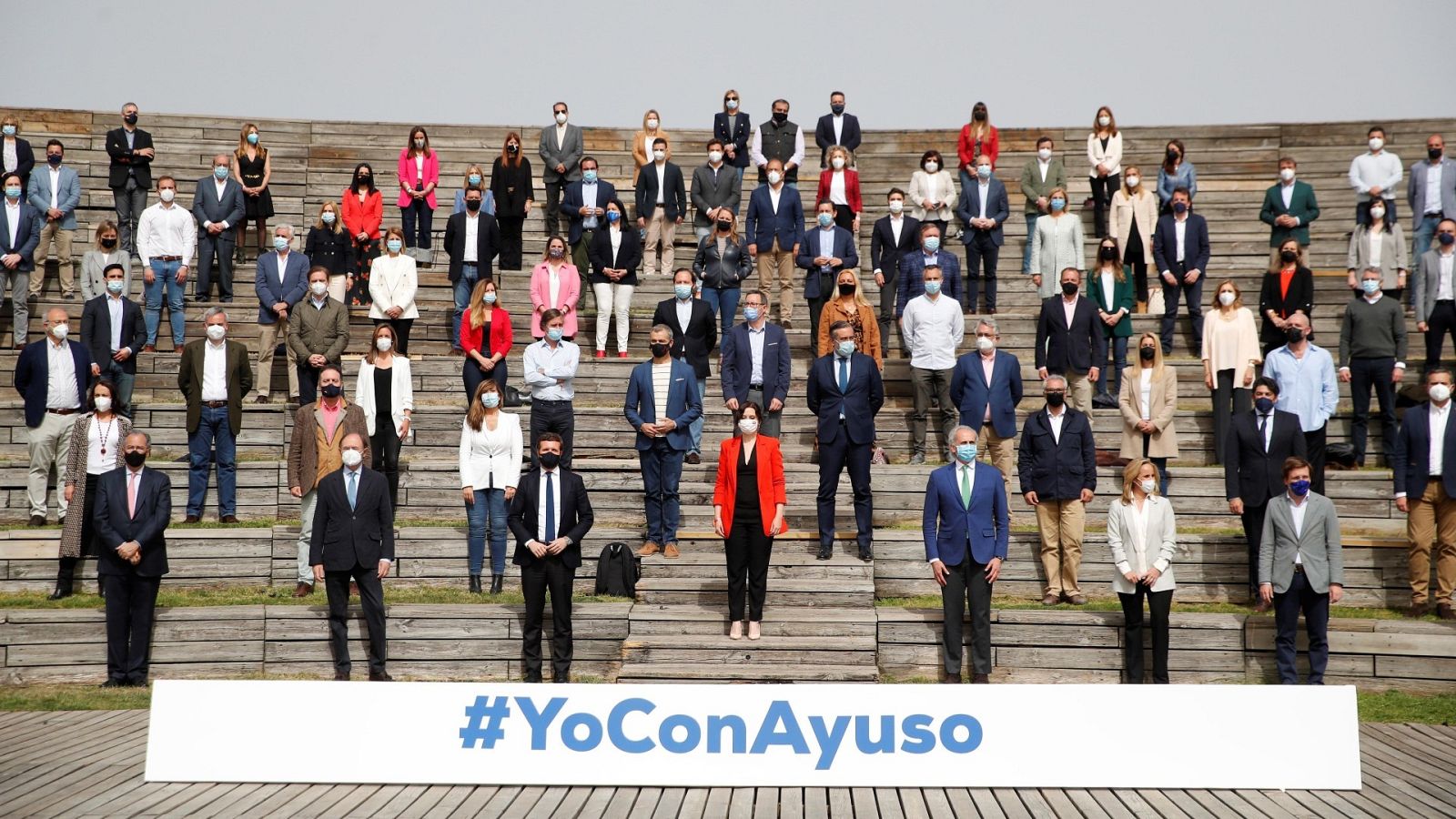  Presentación de las candidaturas del PP de Madrid al 4M