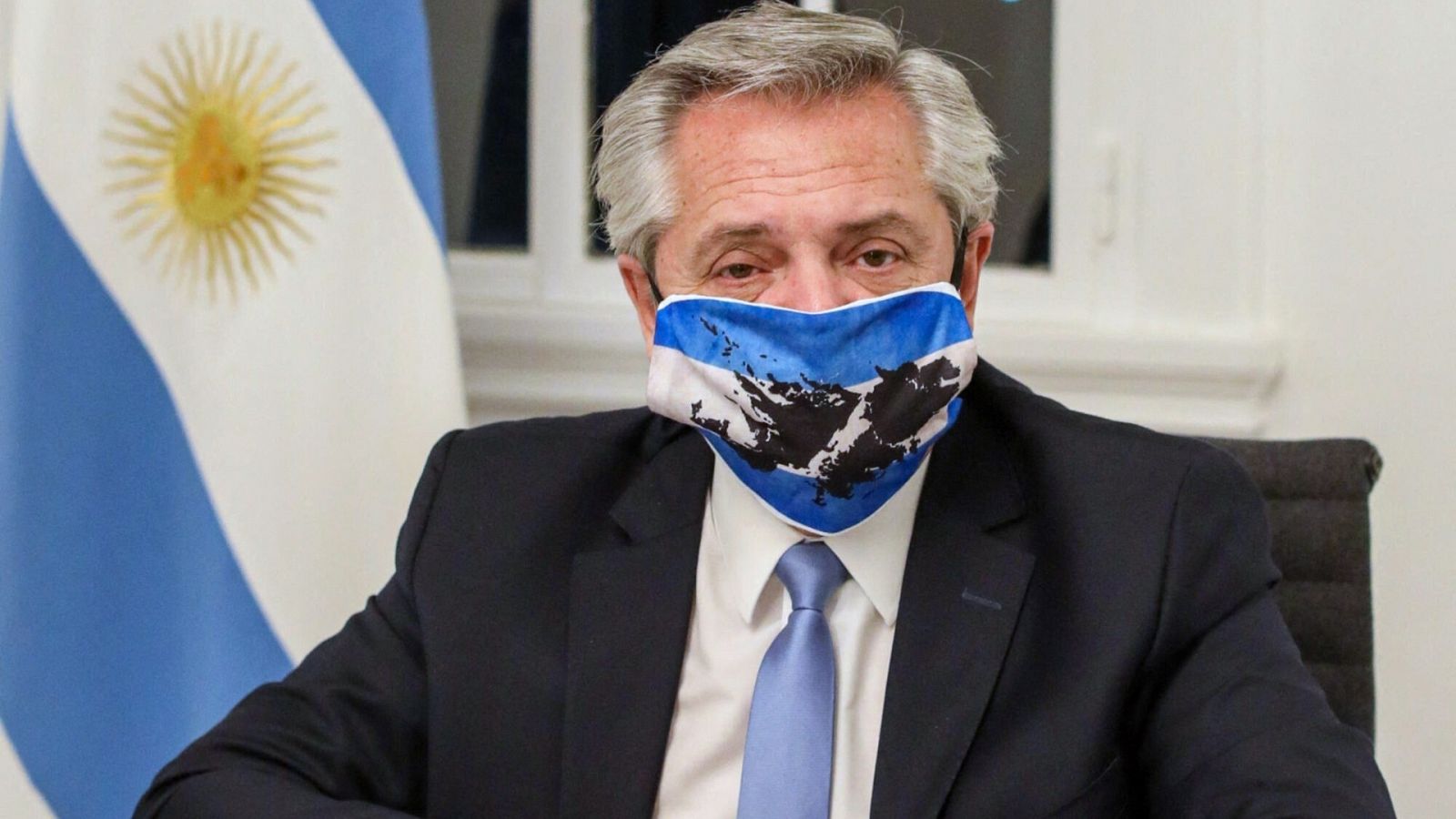 Imagen de archivo del 10 de junio de 2020 del presidente de Argentina, Alberto Fernández.