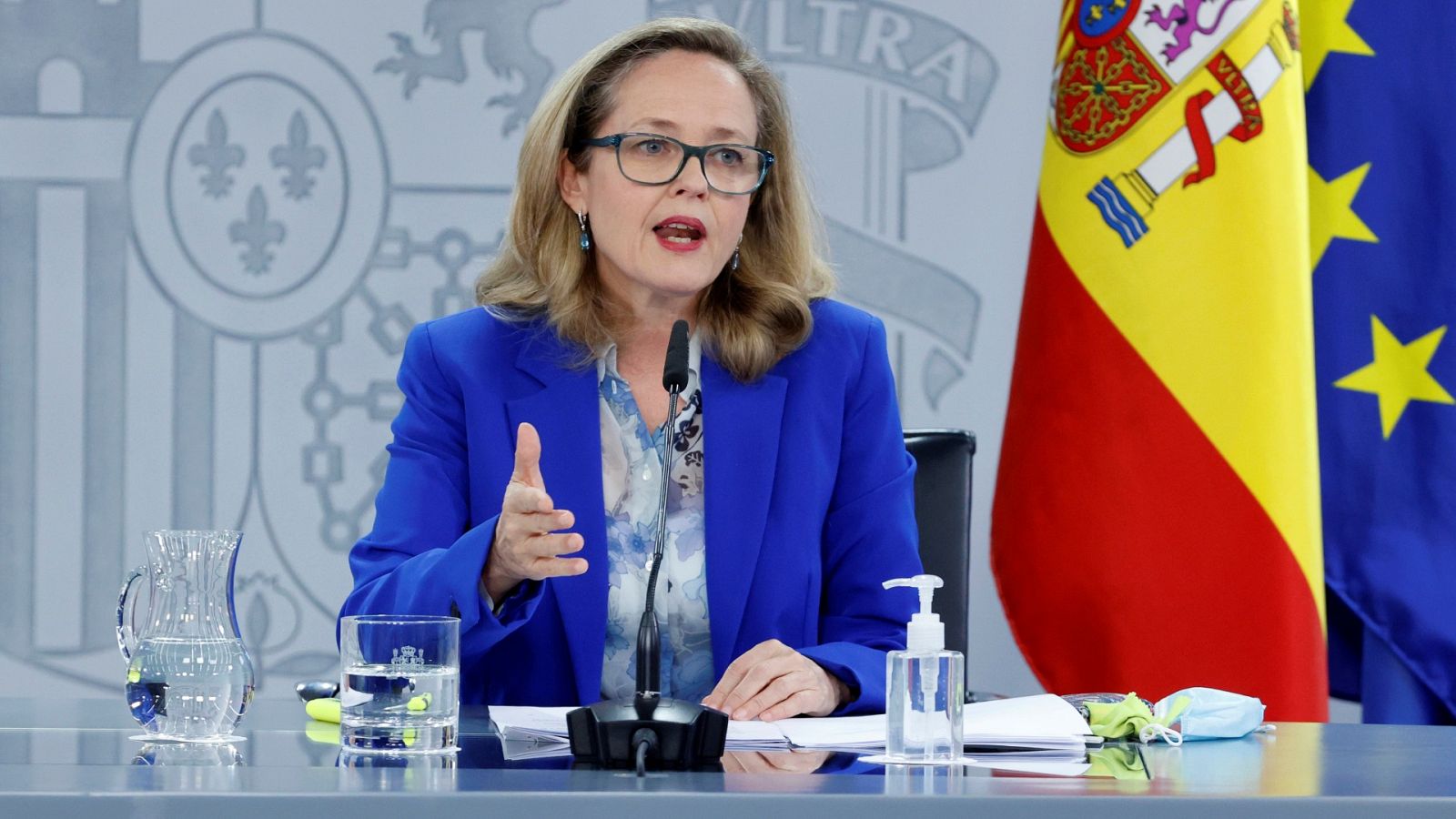 La vicepresidenta económica, Nadia Calviño