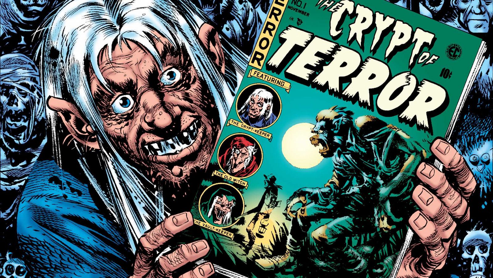 'The Crypt of Terror' fue una de las series más famosas de EC