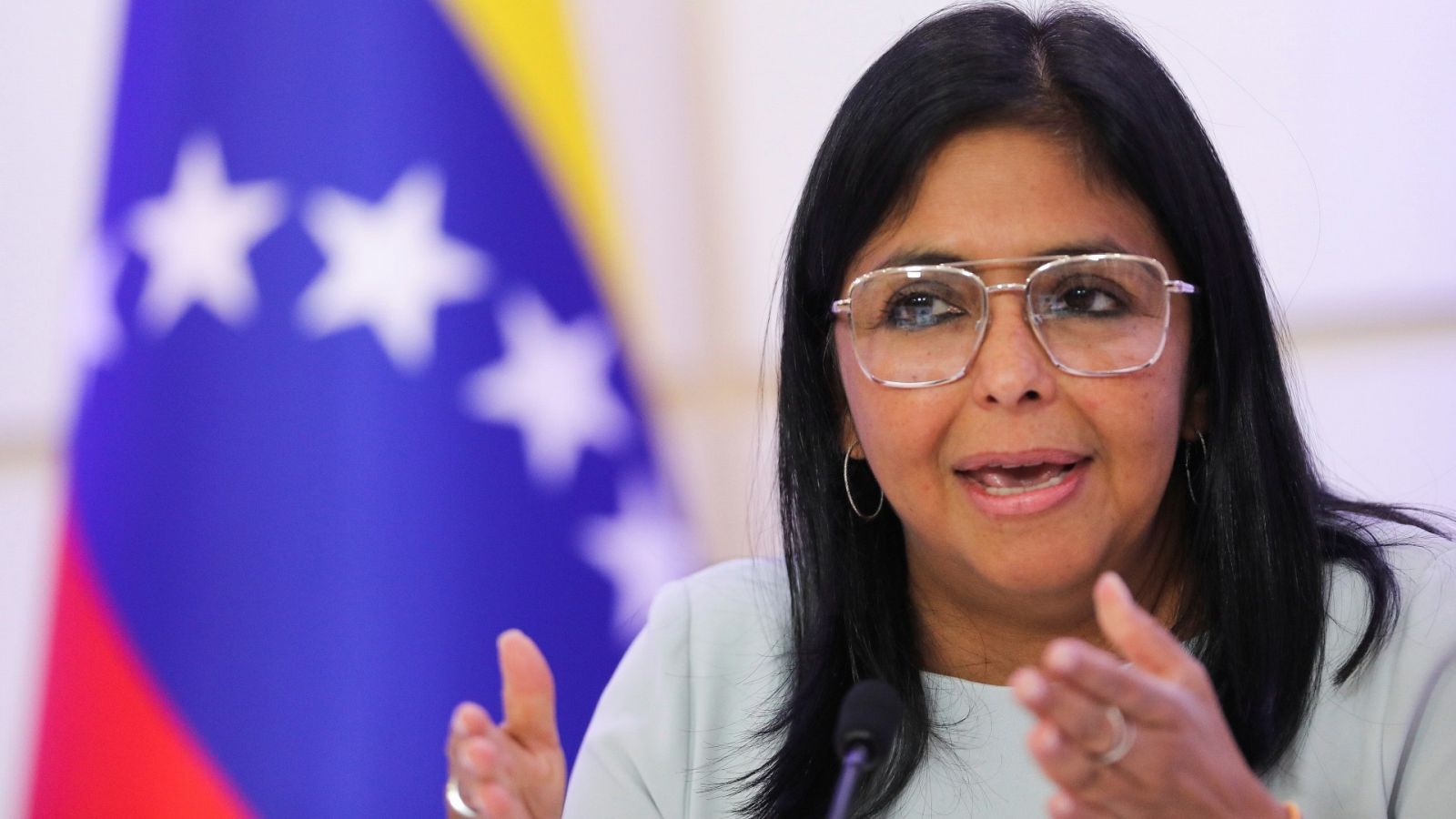 La vicepresidenta de Venezuela, Delcy Rodríguez