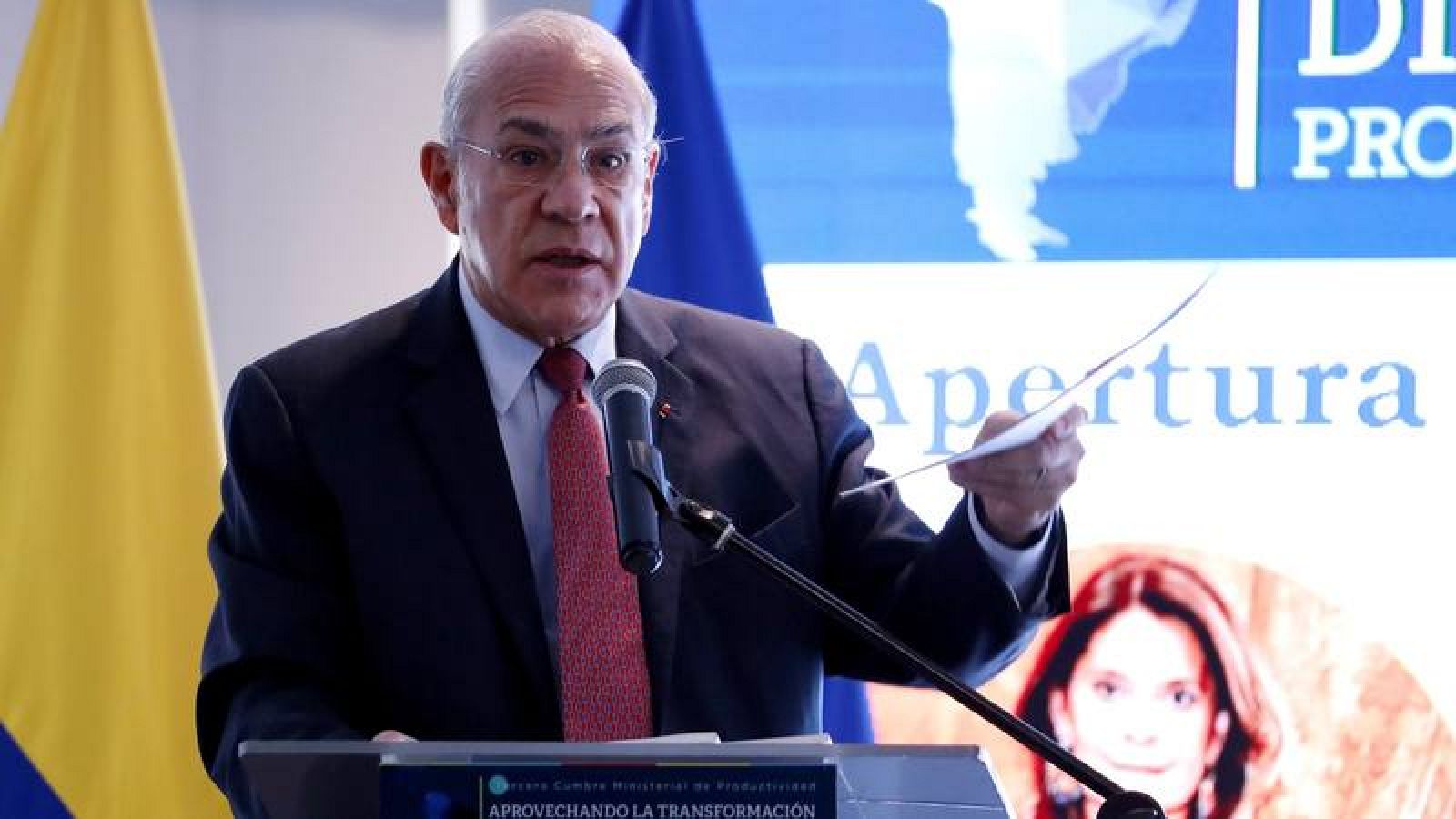 El secretario general de la OCDE, Ángel Gurría, en una imagen de archivo