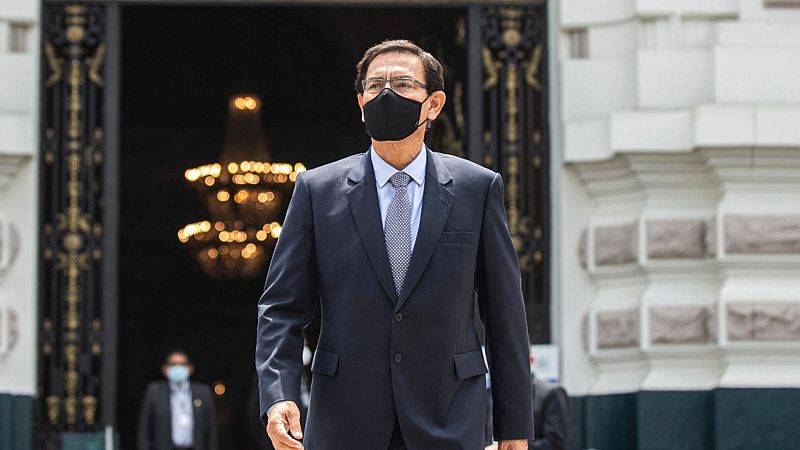 El expresidente peruano Martín Vizcarra (2018-2020) en una imagen del 1 de diciembre de 2020.