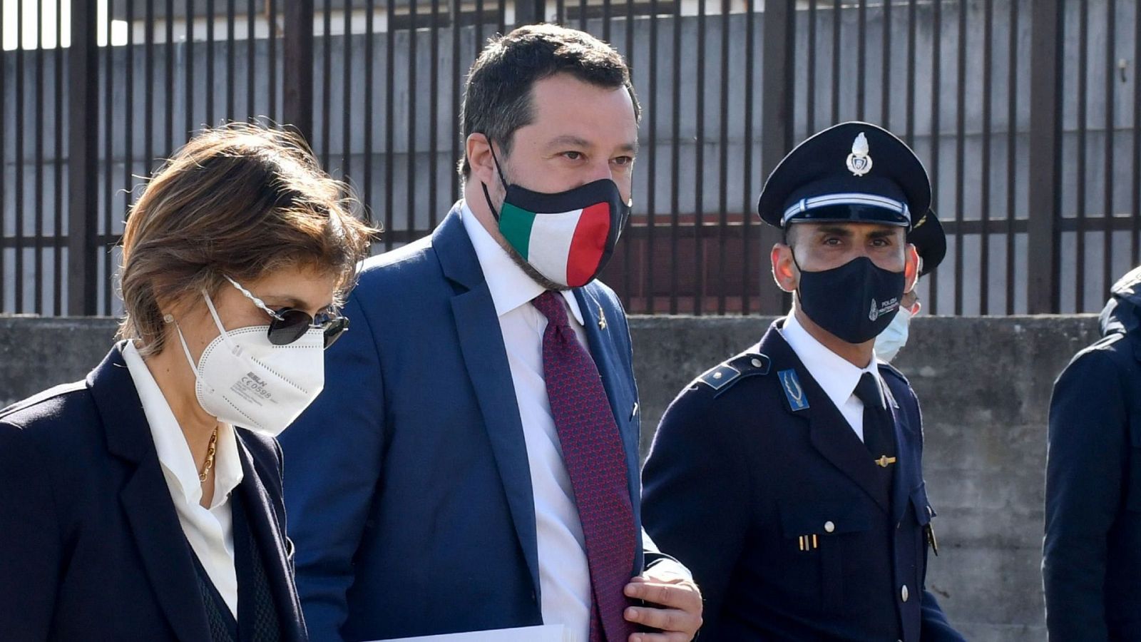 El político italiano Matteo Salvini, líder de La Liga