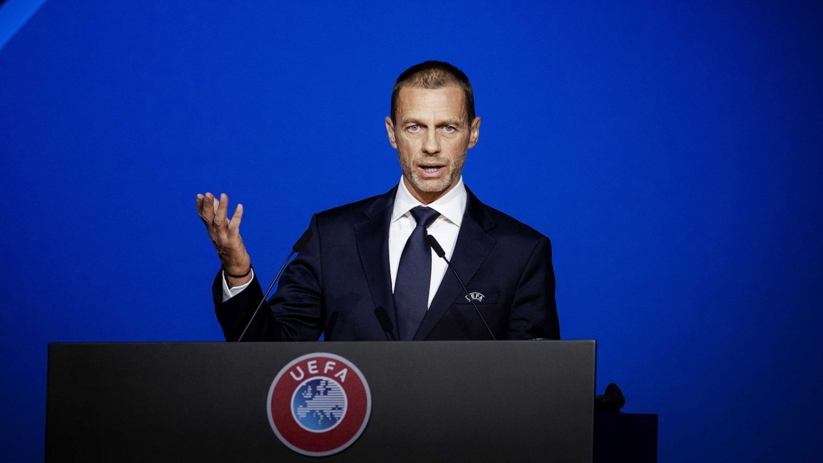  Imagen del presidente de la UEFA, Alexander Ceferin