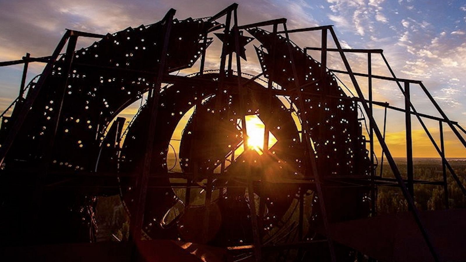 Una instalación abandonada en Chernóbil