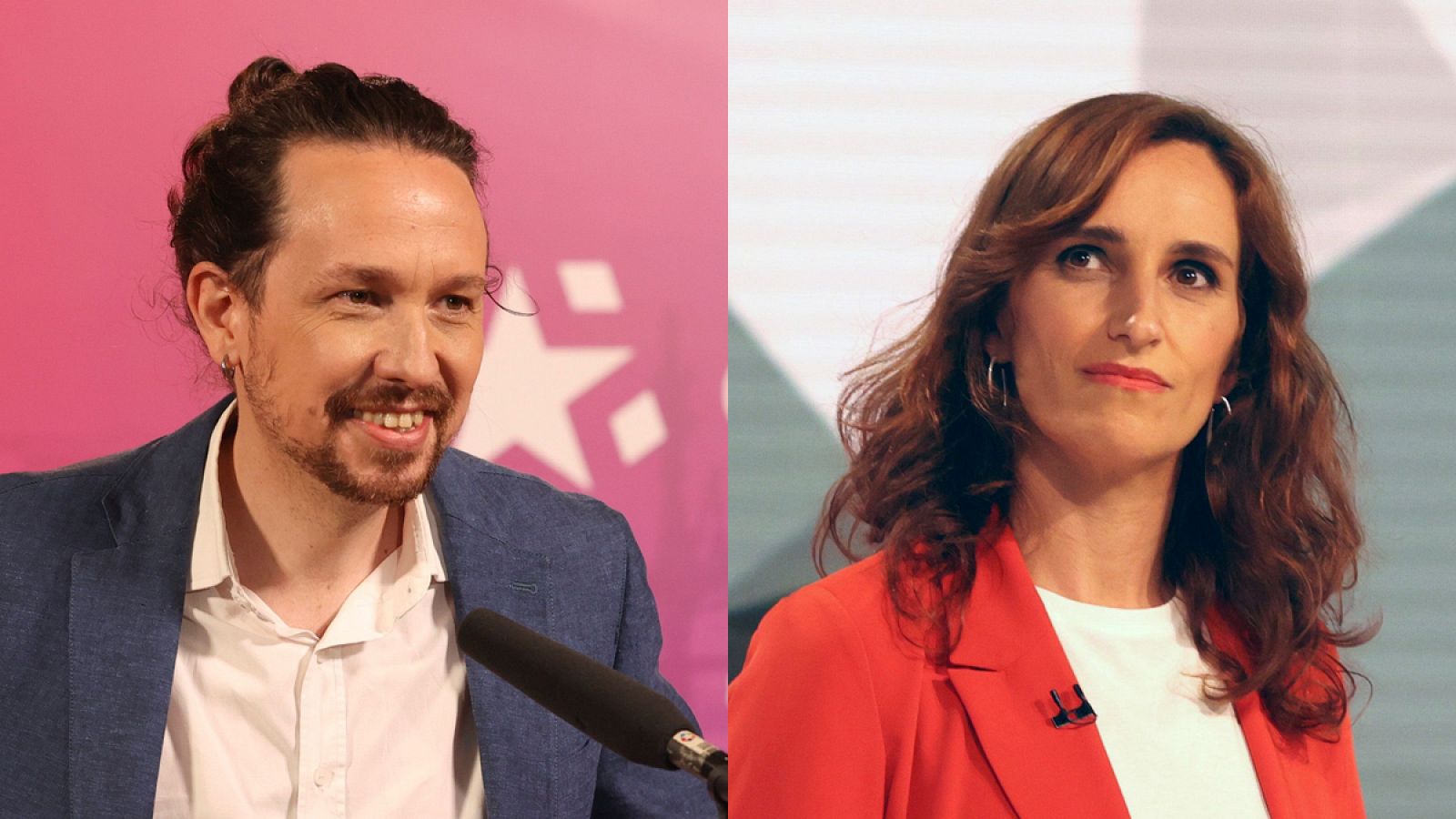 Pablo Iglesias y Mónica García