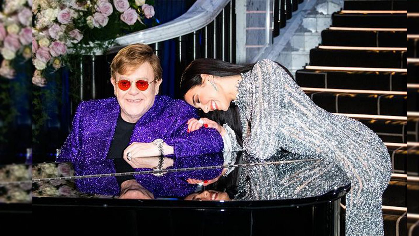 Elton John y Dua Lipa, la guinda del pastel de los Oscars con una 'pre-party' muy especial (y podías haber ido)