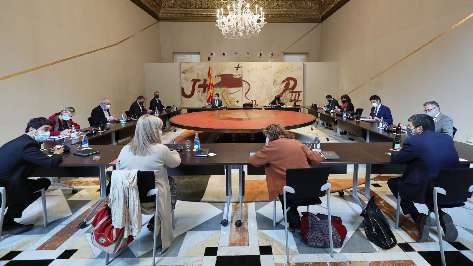 Reunión del Govern de la Generalitat