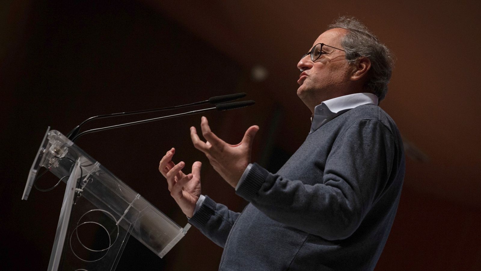 El expresident de la Generalitat Quim Torra