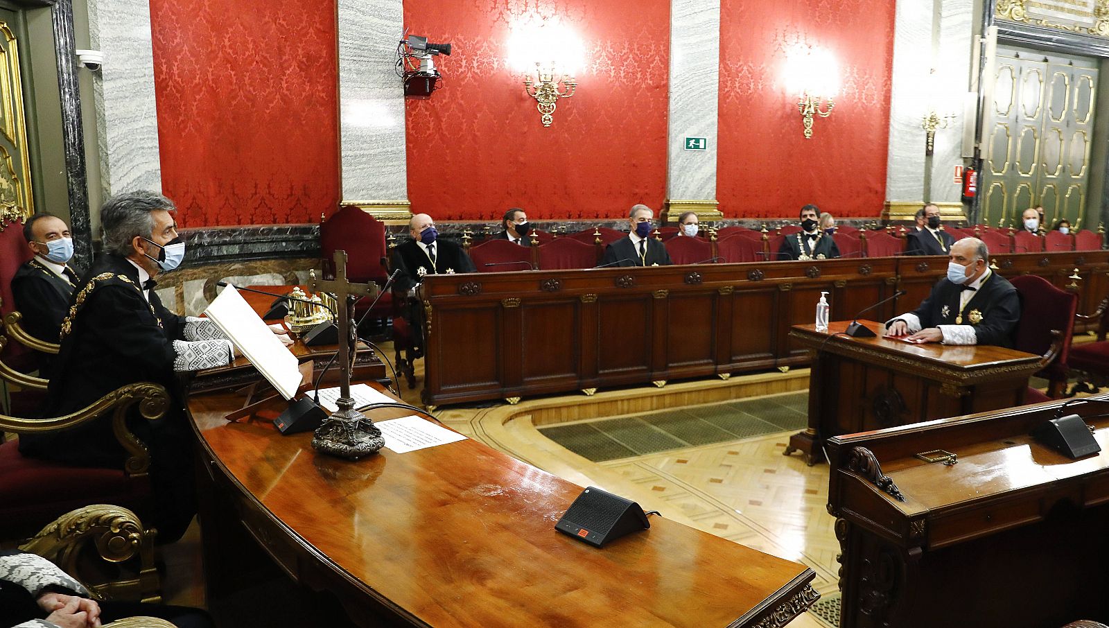 Toma de posesión de los magistrados de la Sala Segunda del Supremo