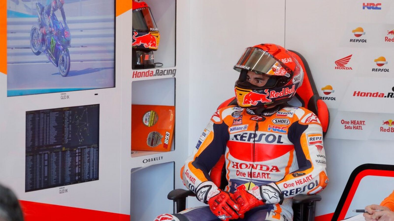 Marc Márquez (Repsol Honda), en el circuito de Jerez