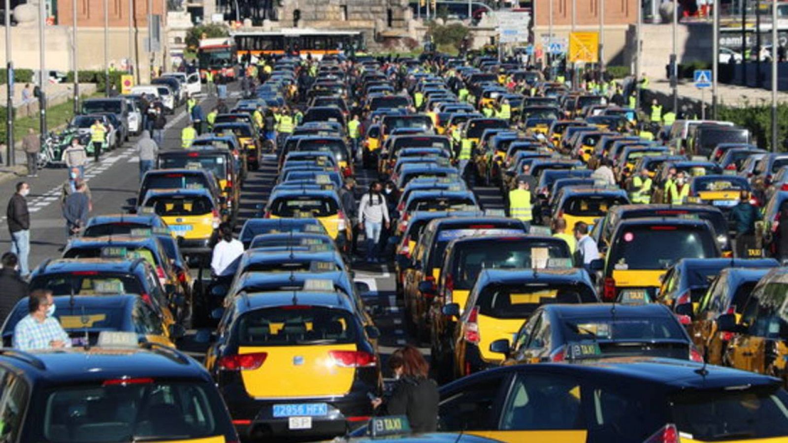 Élite Taxi convoca una mobilització el 17 de maig