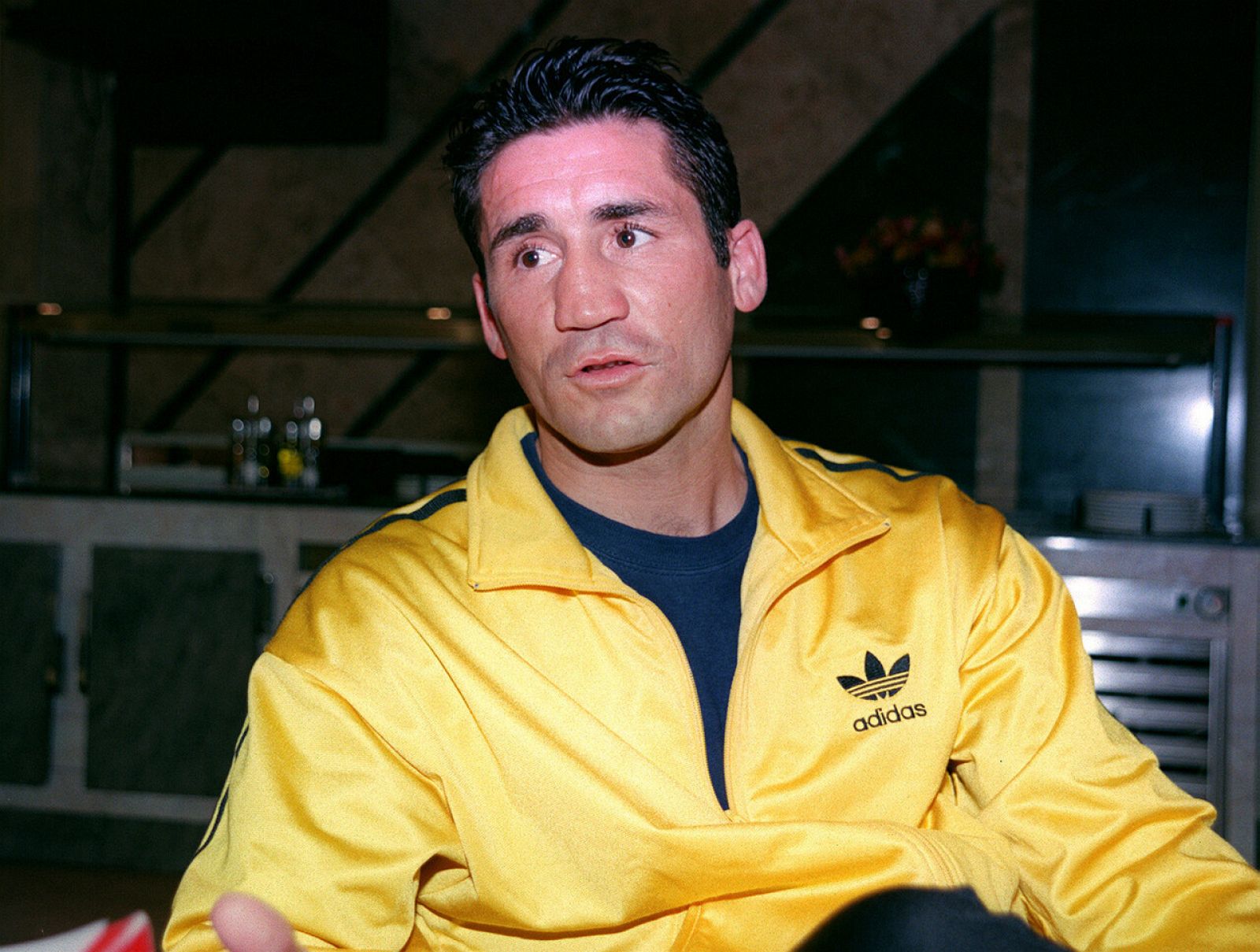 El exboxeador Poli Díaz.