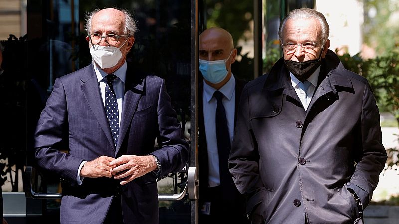 Bufrau y Fainé salen de la Audiencia Nacional, tras declarar como investigados