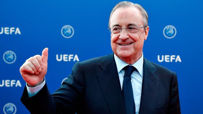  Florentino Pérez, presidente del Real Madrid y de la Superliga