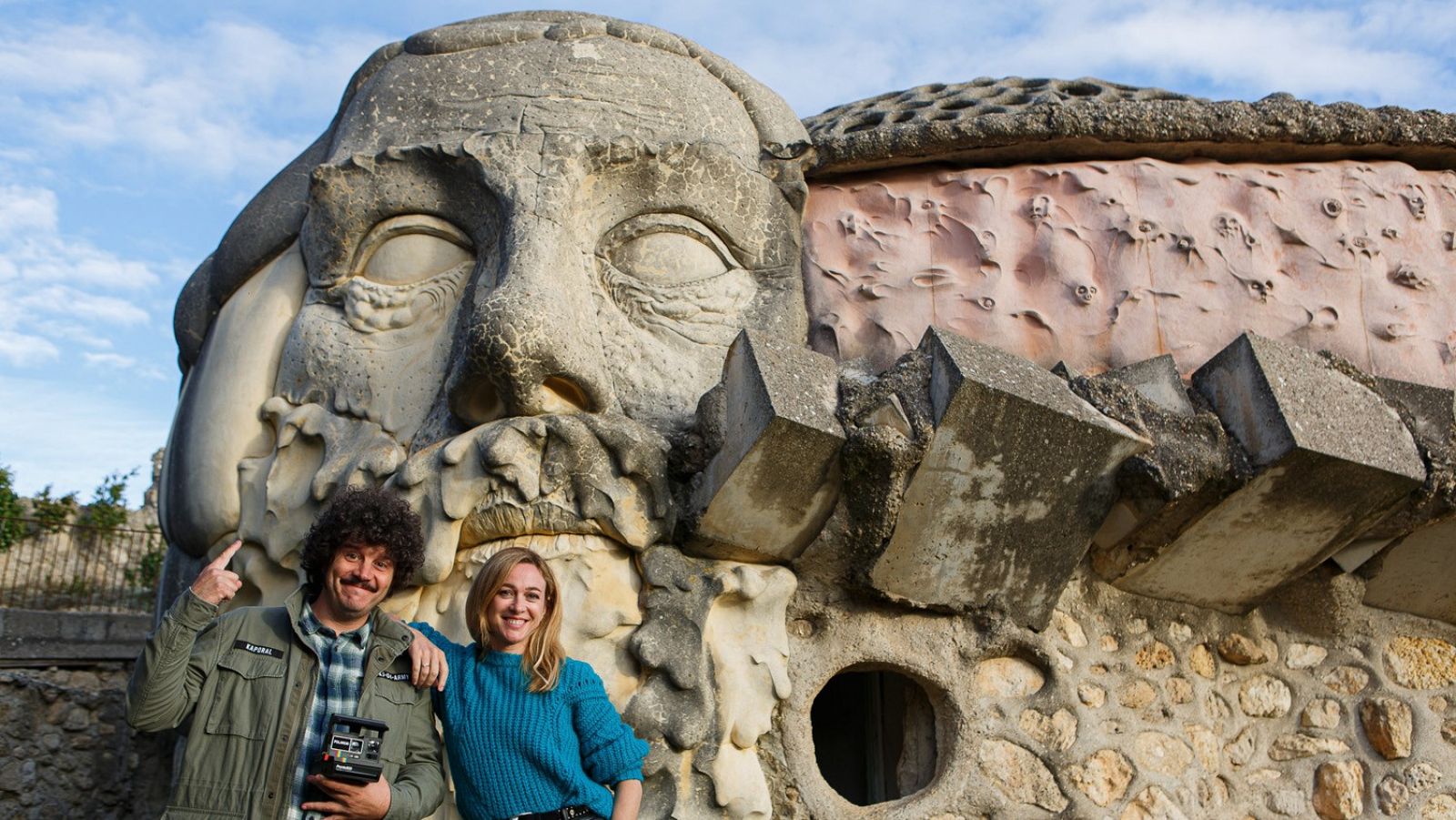 Marta y Touri en la Casa Salaguti