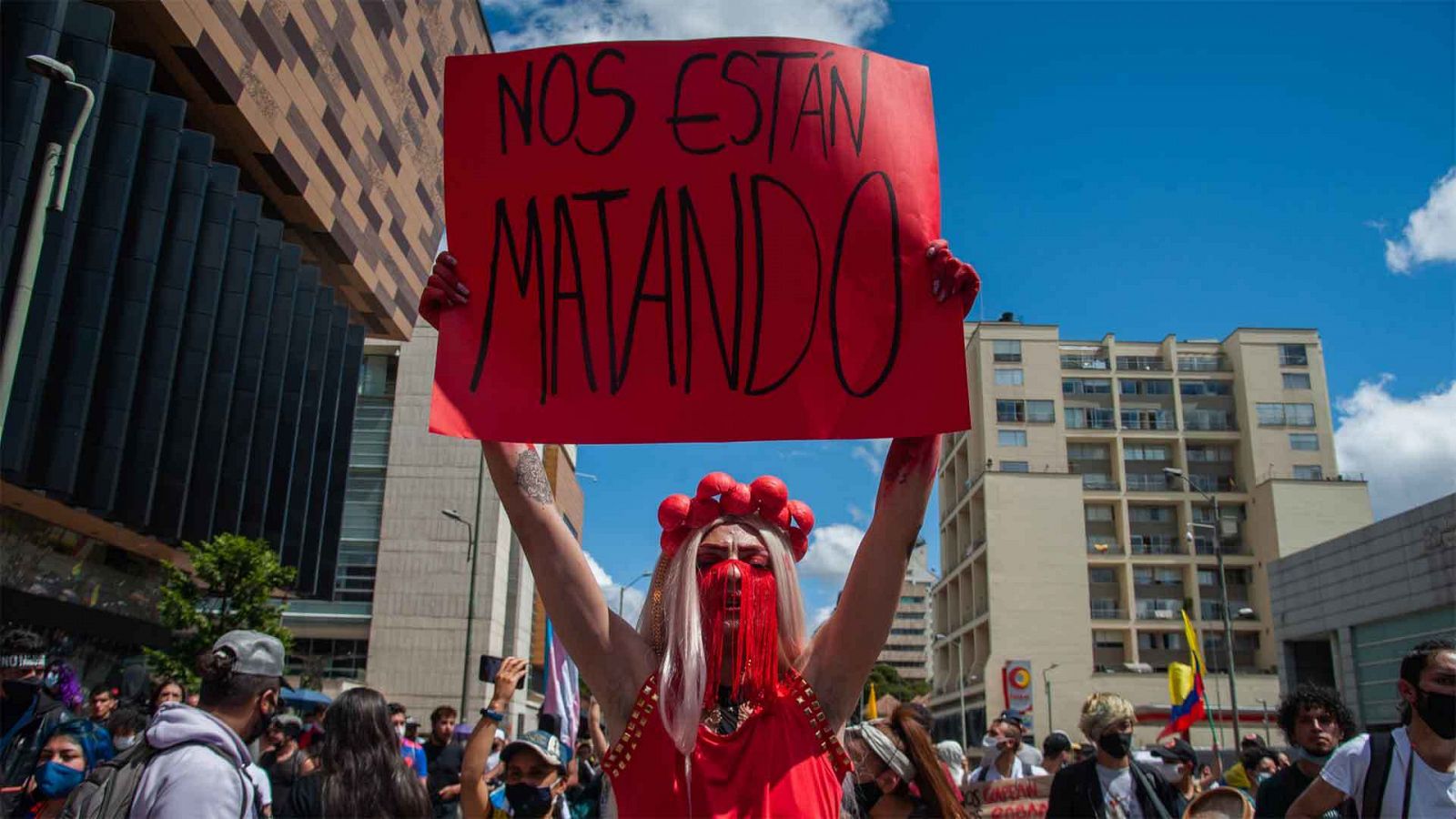 Protestas en Colombia