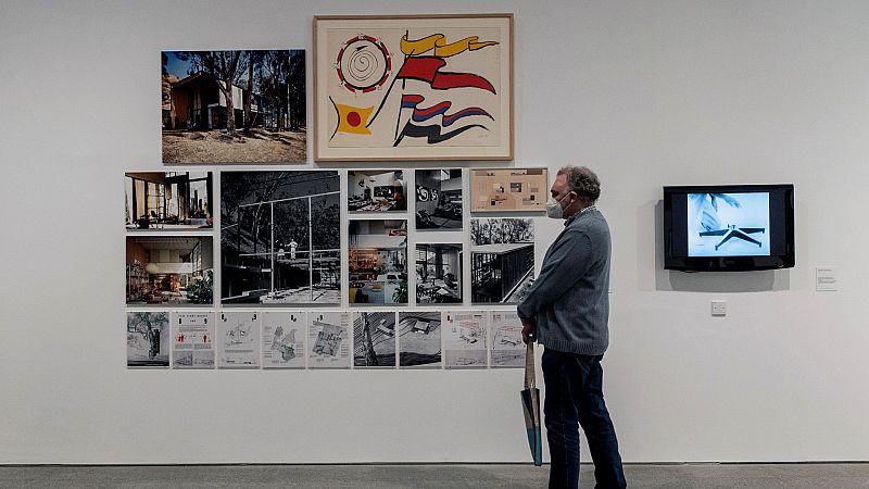 Objetos que pueden verse en la primera parte de la reordenación de la colección permanente del Museo Reina Sofía