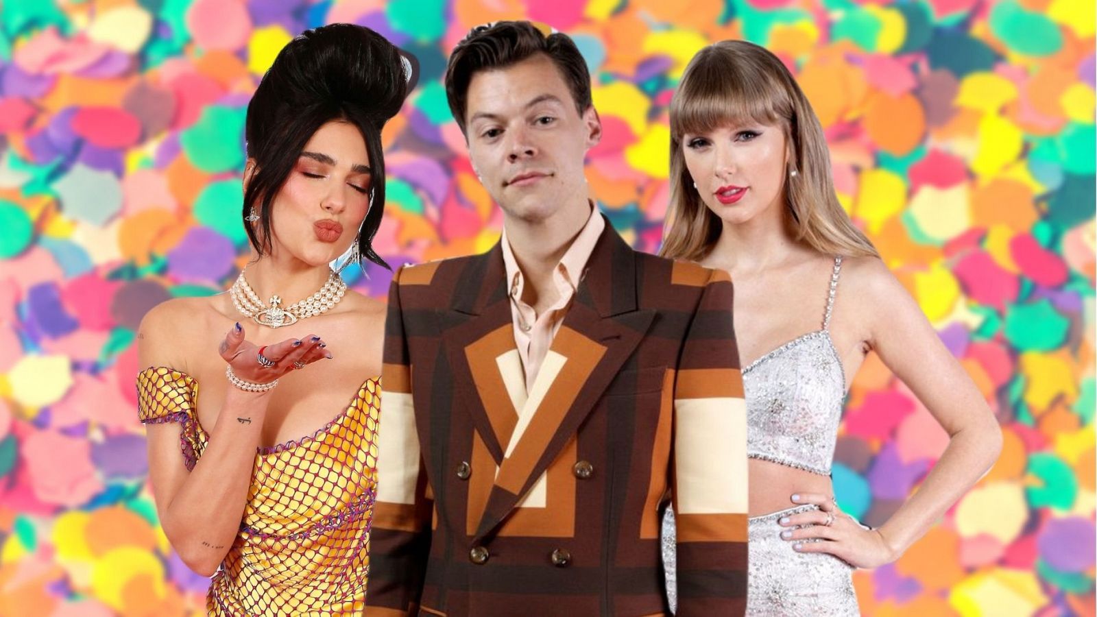 Dua Lipa, Harry Styles y Taylor Swift en los Brit Awards