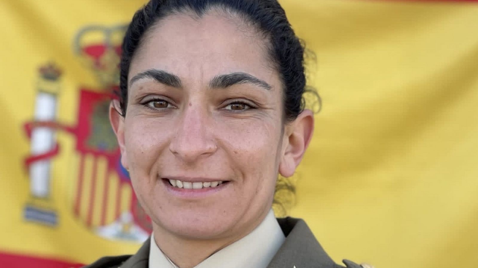 La sargento de artillería Debora Grau Serra, en una imagen difundida por el Ejército de Tierra.