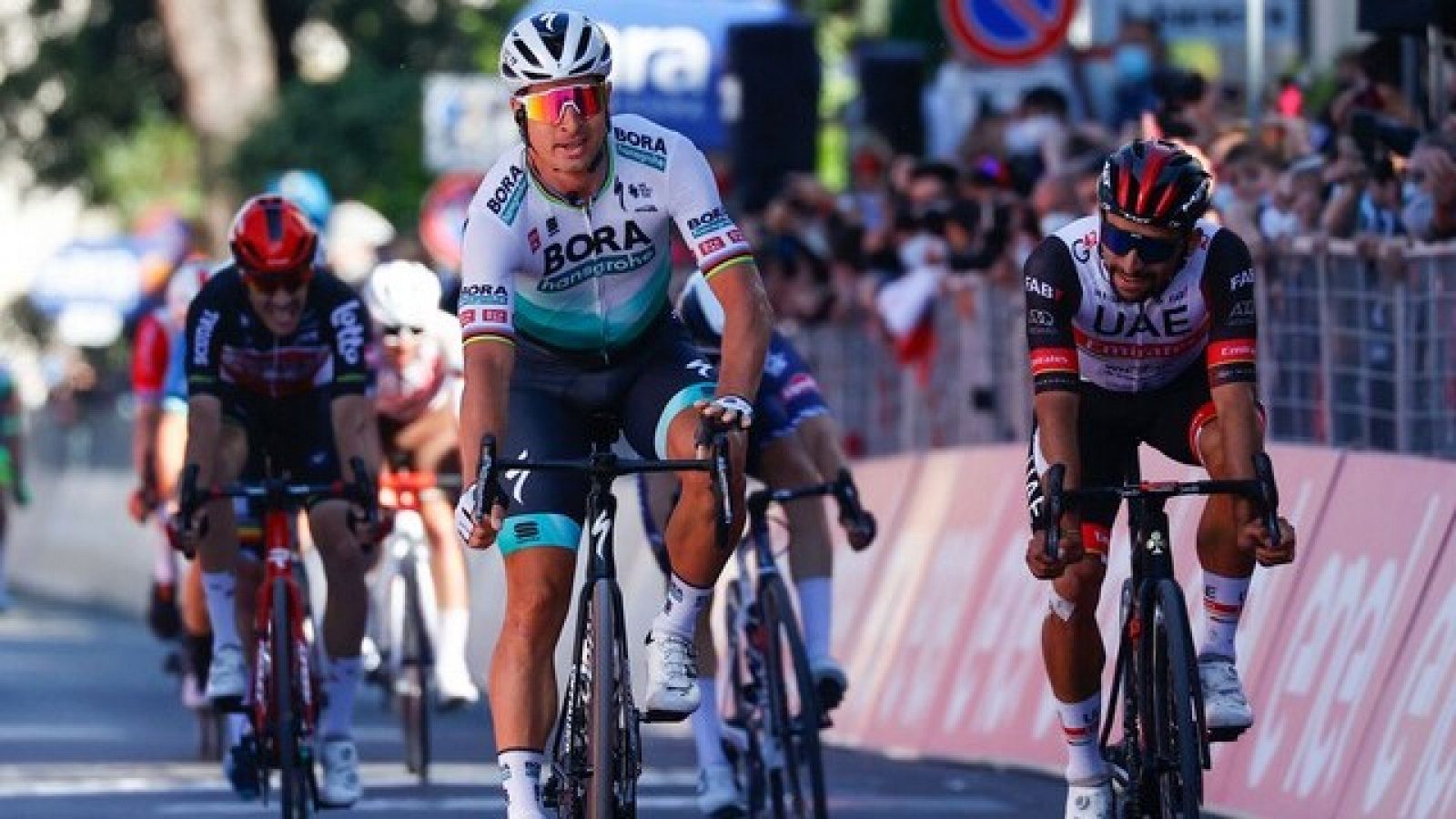 Imperial Peter Sagan en la etapa 10 del Giro de Italia