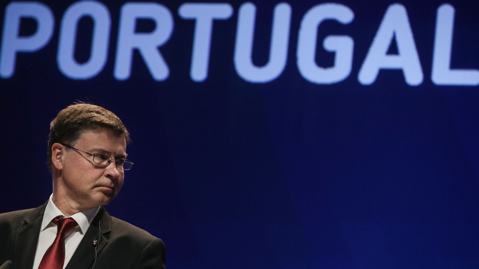 El vicepresidente de la Comisión Europea, Valdis Dombrovskis