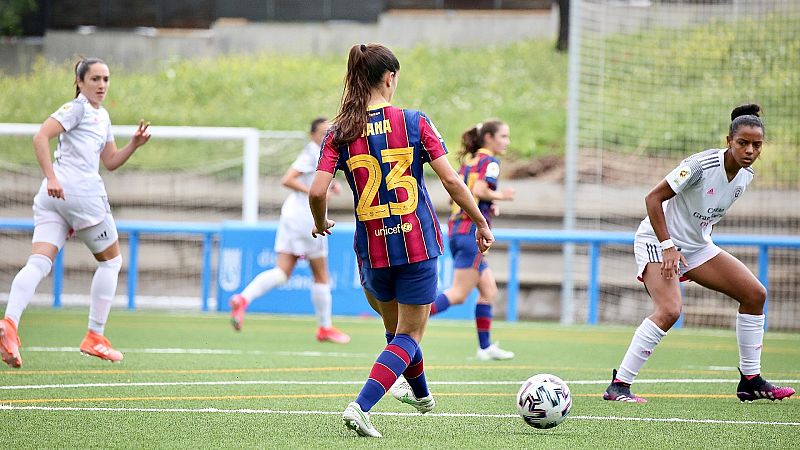 Imagen de archivo de un Madrid CFF- Barça