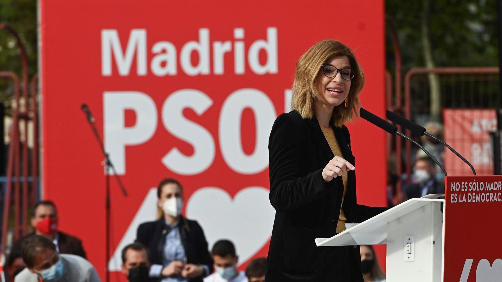 La número dos en la lista del PSOE, Hana Jalloul, nombrada portavoz en la Asamblea