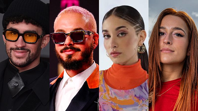 Bad Bunny, J Balvin, María Becerra y Belén Aguilera, entre las novedades