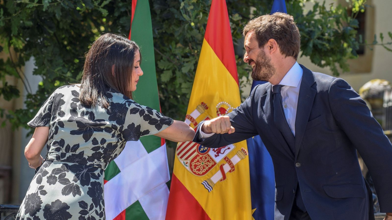 Pablo Casado e Inés Arrimadas, en una imagen de archivo