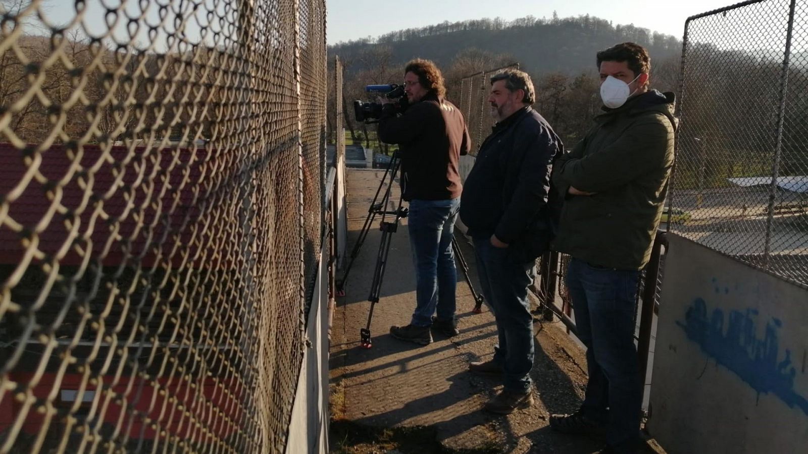 'En Portada' grabando en Rumanía