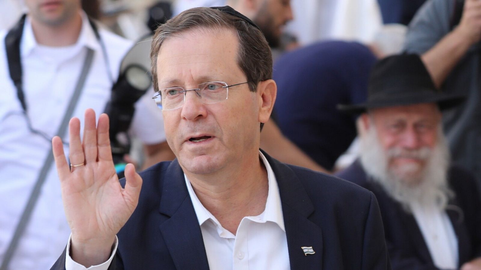 Imagen de archivo del nuevo presidente de Israel, Isaac Herzog. EFE/EPA/ABIR SULTAN