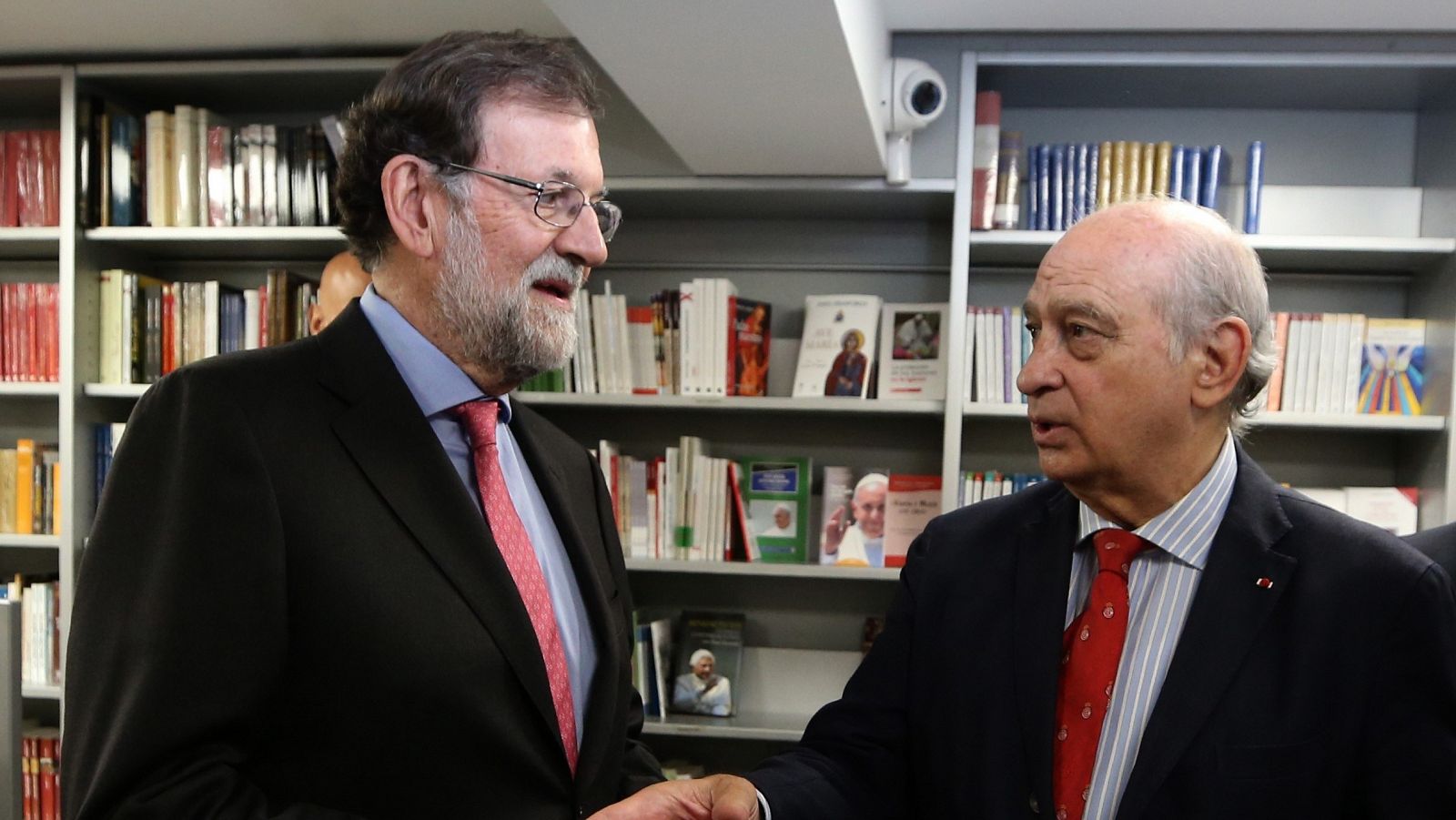 Rajoy y Fernández Díaz