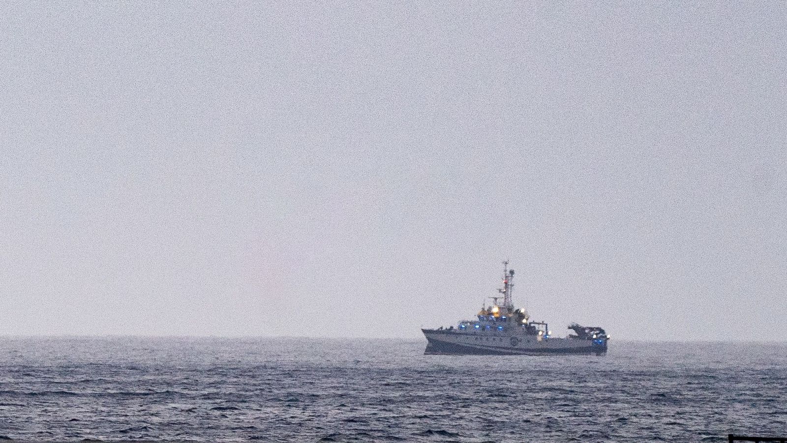 El buque oceanográfico que ha localizado en la zona donde se busca a las niñas Anna y Olivia